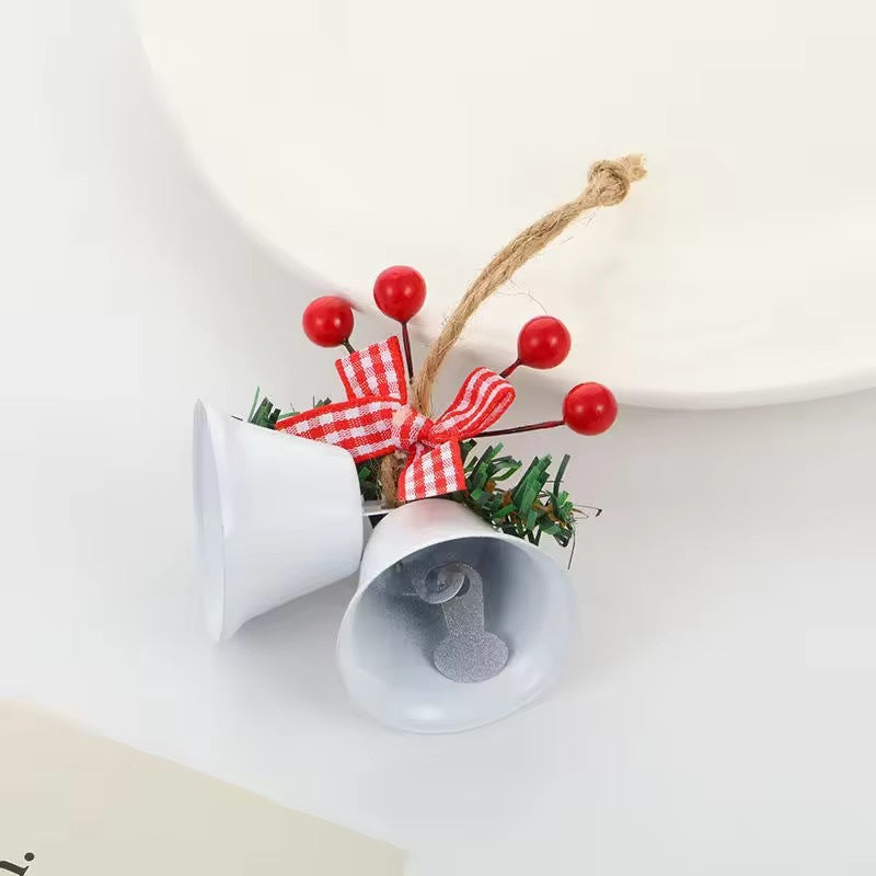 Bow Hemp Rope Jingling Bell Decoration