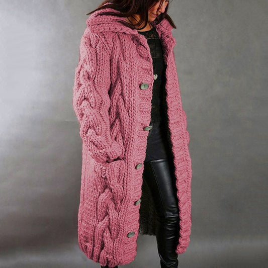 Oversized Knit Longline Cardigan