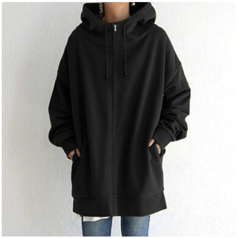 Cozy Oversized Hooded Fleece Coat