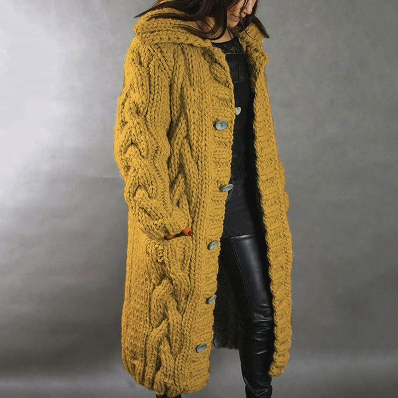 Oversized Knit Longline Cardigan