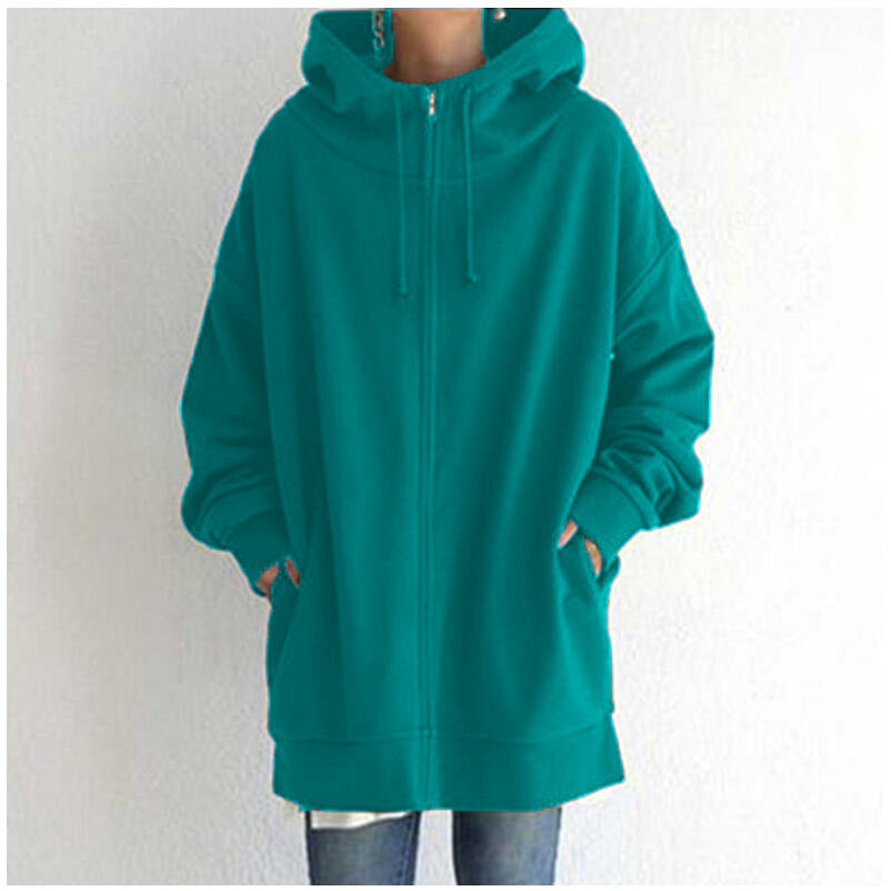 Cozy Oversized Hooded Fleece Coat