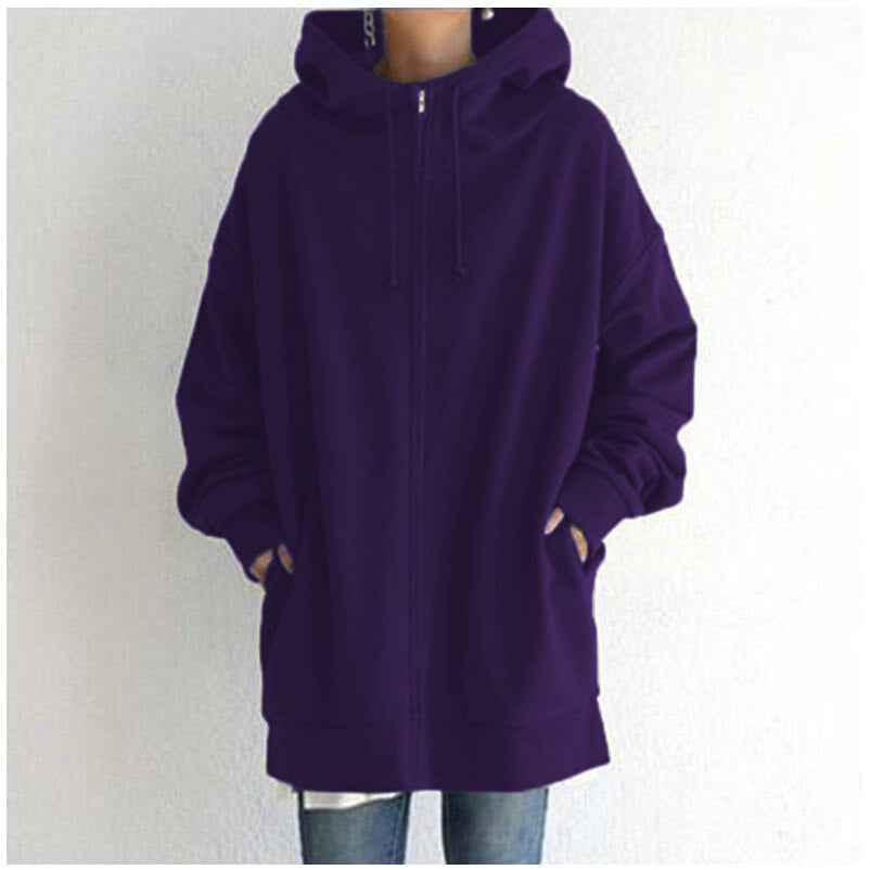 Cozy Oversized Hooded Fleece Coat
